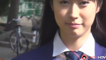 Tomomi Motozawa Gives A Blow Job To Her Classmate In School Uniform.