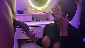 African American Girl Performs An Amazing Oral Sex Act Multiple Times