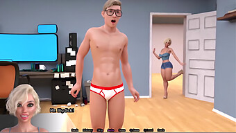 Alexa, The Sexbot, Was Discovered By Mr. Bigdick While He Was Partially Undressed. Sam Entered The Room Unexpectedly And Found Him