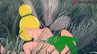 Tinker Bell Engagerer Sig I Seksuel Aktivitet, Mens En Anden Fe Observerer | Peter Pan-Tema | Kort (Eksplicit)