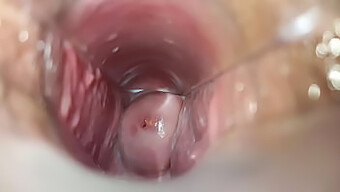 View Of Pussy Closeup During Orgasm