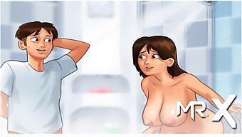 A Young College Student'S Unexpected Encounter With A Seductive Mature Woman In The Shower