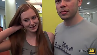 Young Couple Engages In Sexual Activity At The Gym With Wealthy Man