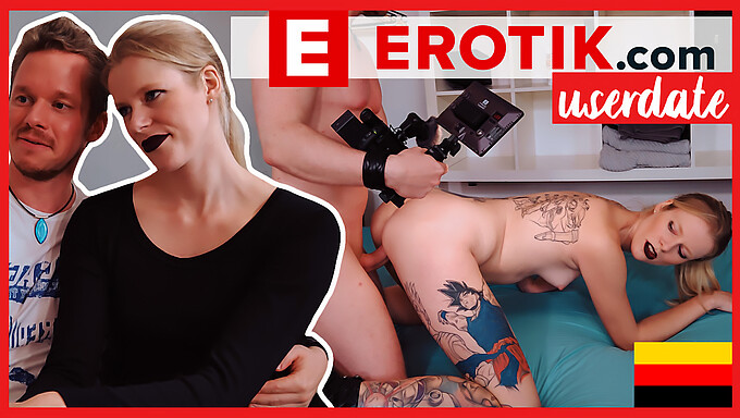 Branlette Et Fellation Avec De Gros Seins Naturels Et Une Grosse Bite