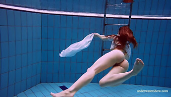 European Girls In Nude Underwater Pool Show