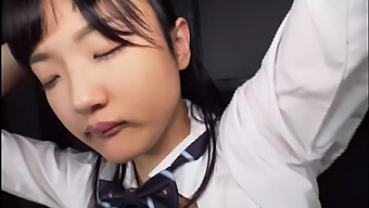 Asiatisk Bondage: Japansk Students Creampie-Video