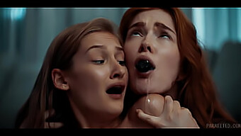 Two Girls Indulge In 69 And Facefuck With Jia Lissa, Who Is Inhabited By An Alien Parasite